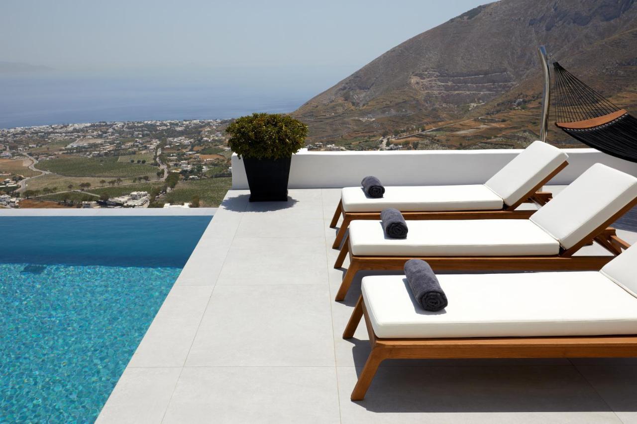 Kamini Santorini Villas Pyrgos Kallistis ภายนอก รูปภาพ