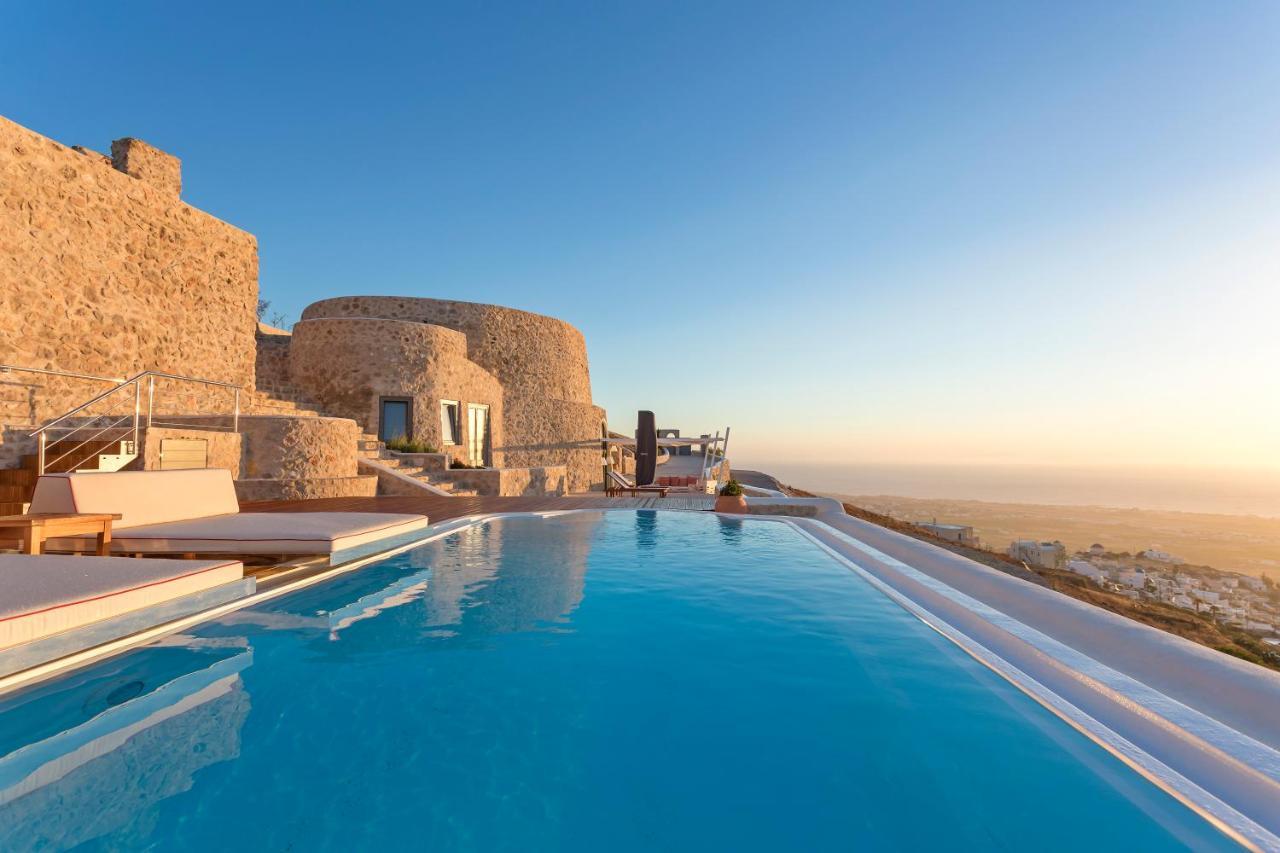 Kamini Santorini Villas Pyrgos Kallistis ภายนอก รูปภาพ