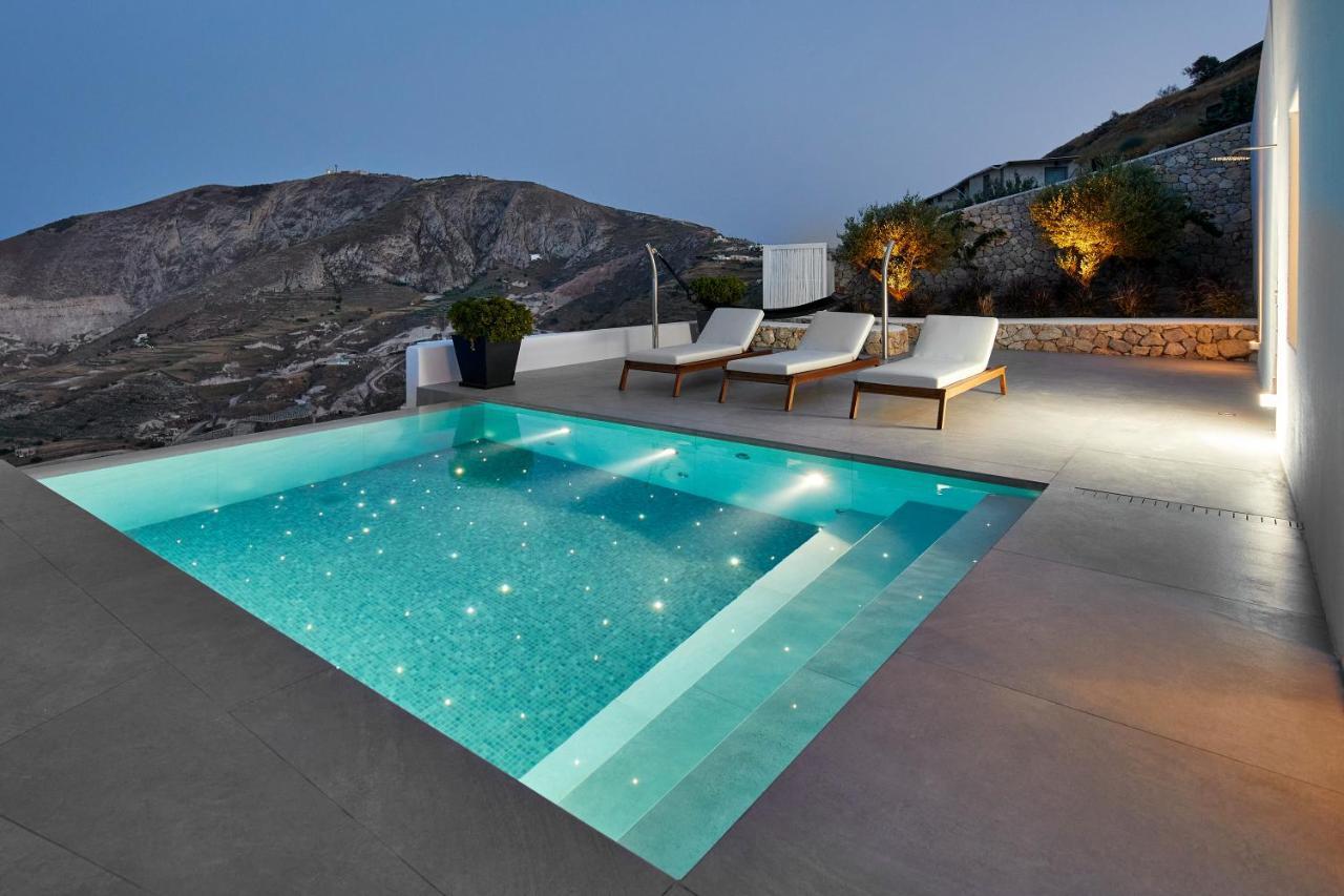 Kamini Santorini Villas Pyrgos Kallistis ภายนอก รูปภาพ