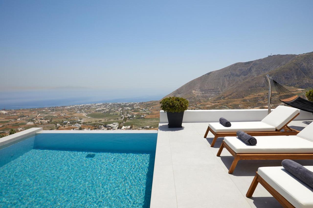 Kamini Santorini Villas Pyrgos Kallistis ภายนอก รูปภาพ